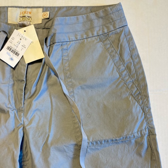 NWT J.crew classic twill chino size 8 color Grey - Picture 6 of 12